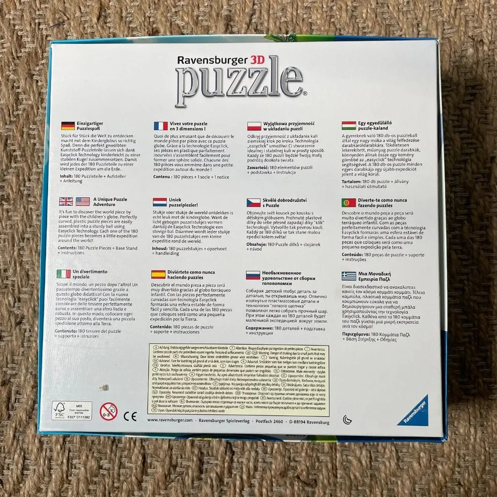 Globe Puzzle